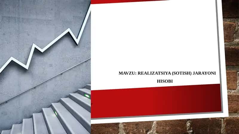 Realizatsiya(sotish) jarayoni hisobi 1