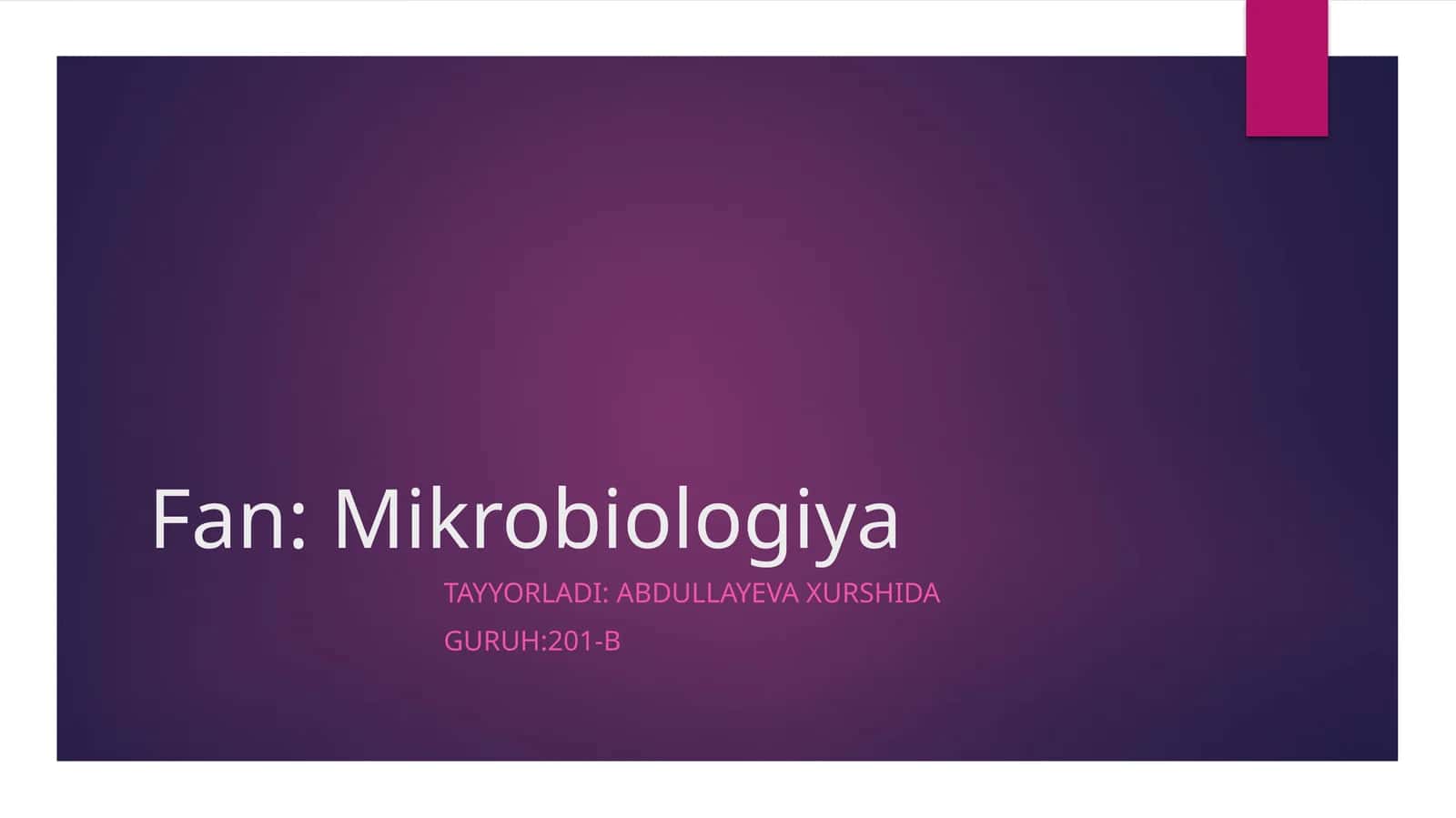 Tranmissiv infeksiyalar qoʻzgʻatuvchilari 1
