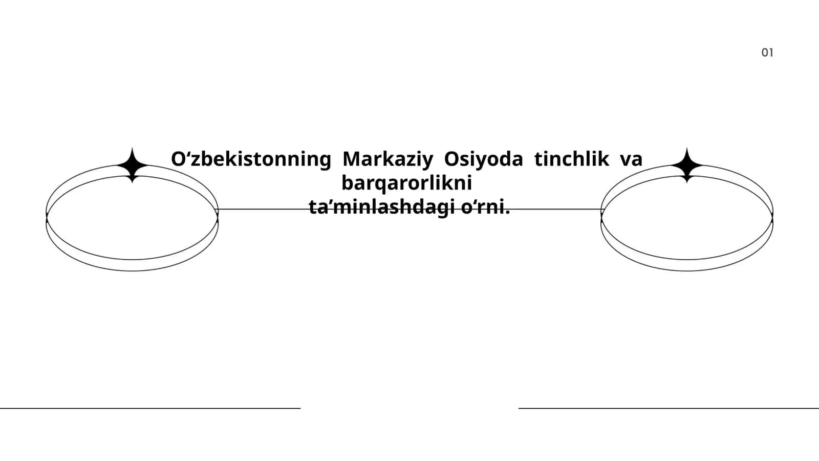 O‘zbekistonning Markaziy Osiyoda tinchlik va barqarorlikni ta’minlashdagi o‘rni 1