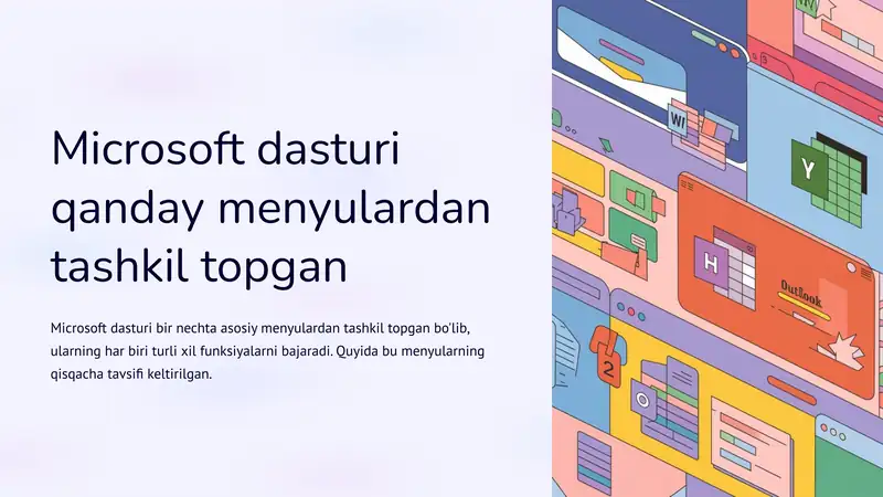 Microsoft dasturi 1