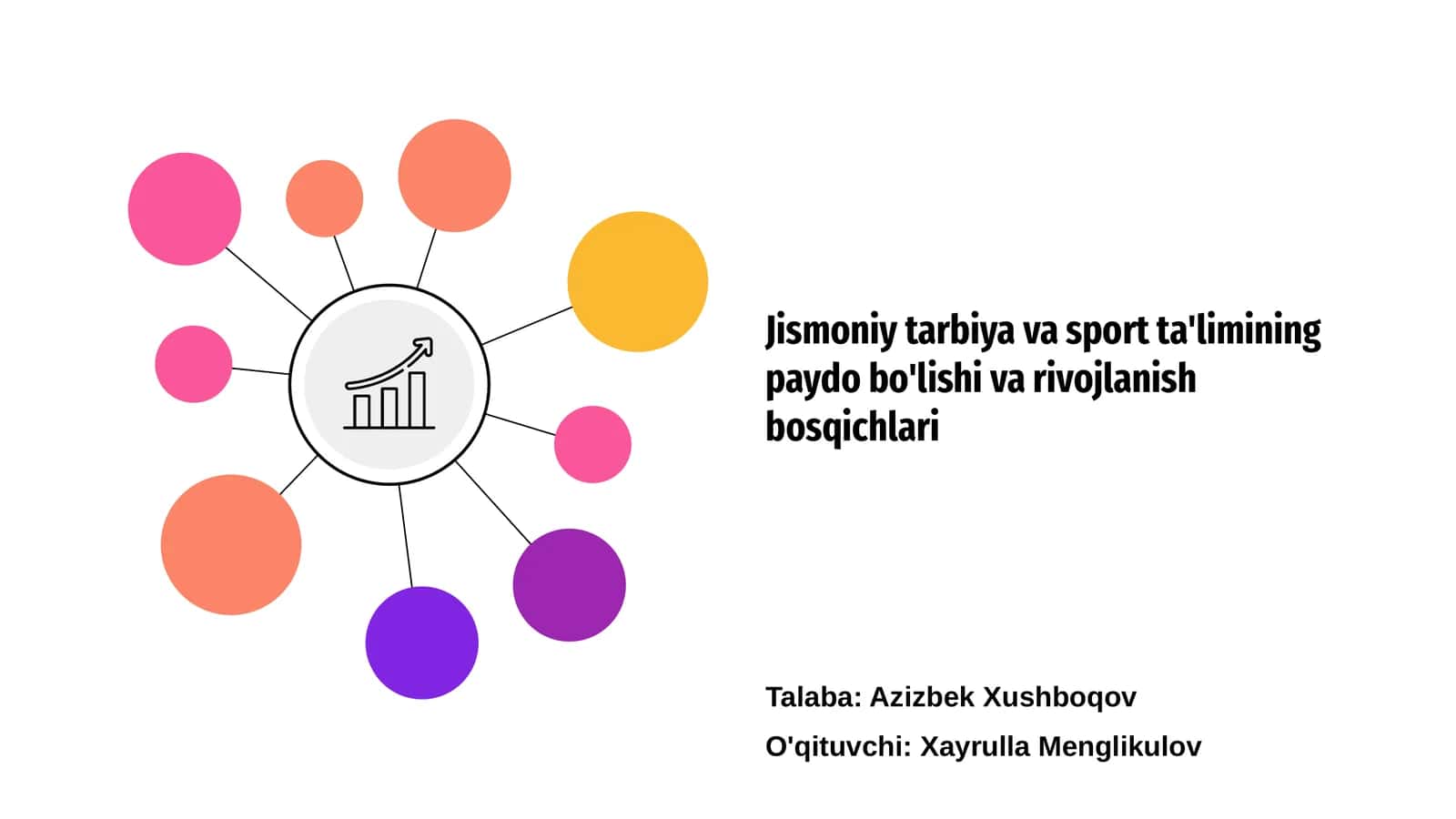 Jismoniy tarbiya va sport ta'limining paydo bo'lishi va rivojlanish bosqichlari 1