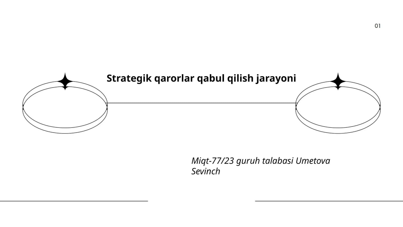 Strategik qarorlar qabul qilish jarayoni 1
