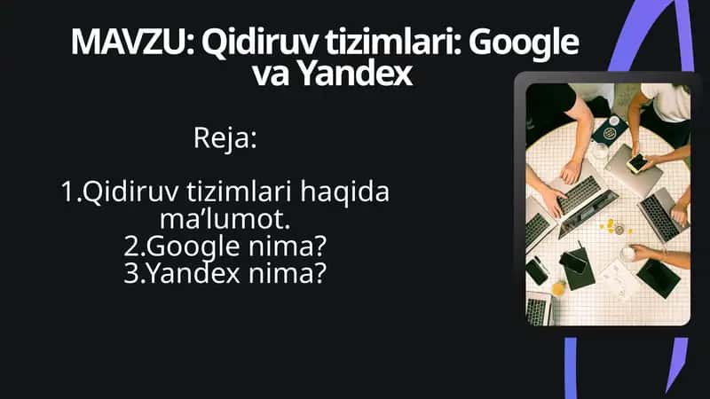 Qidiruv tizimlari 1