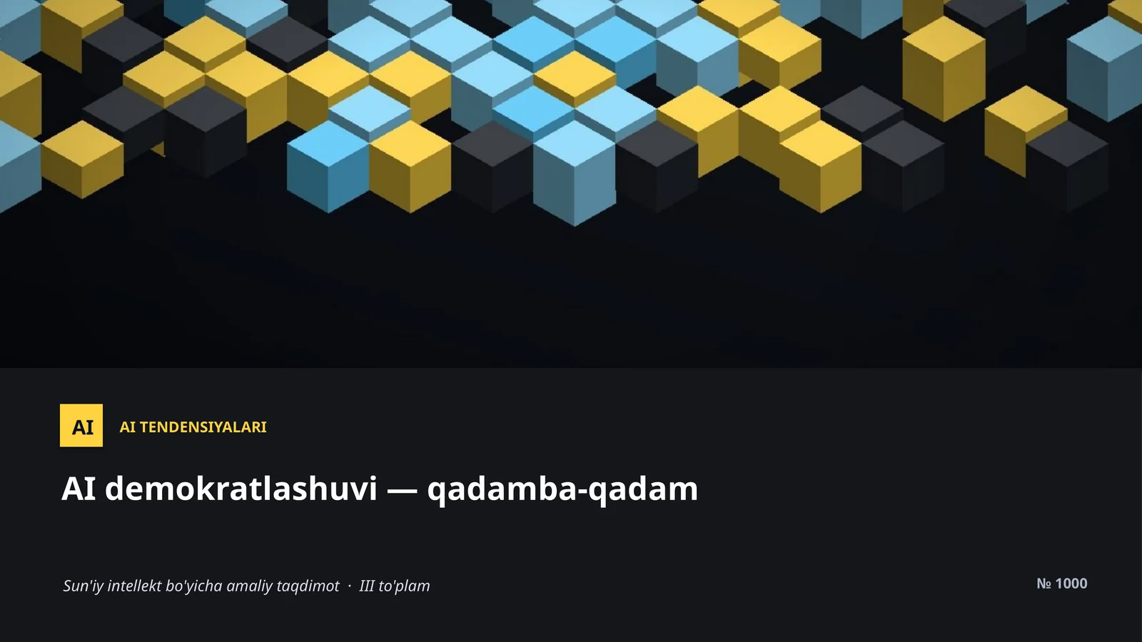 AI TENDENSIYALARI 1