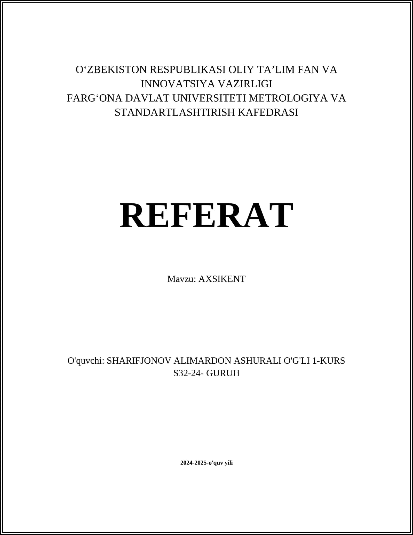 AXSIKENT 1