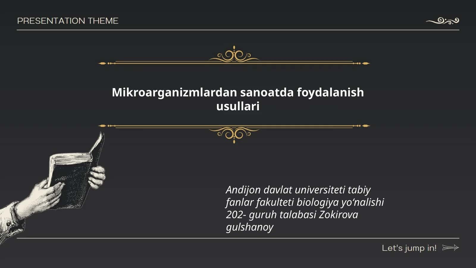 Mikroorganizmlardan sanoatda foydalanish usullari 1