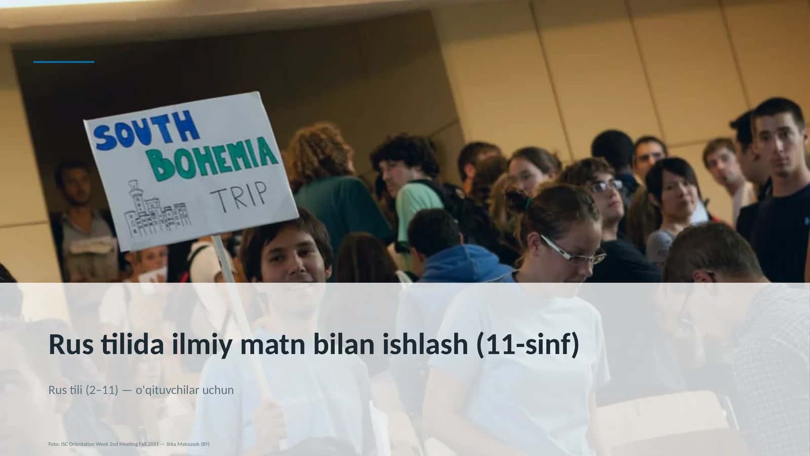 Rus tilida ilmiy matn bilan ishlash (11-sinf) 1