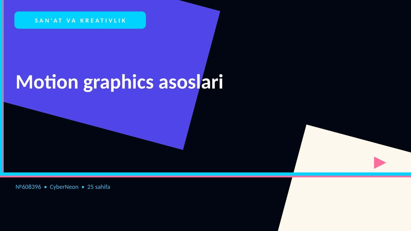 Motion graphics asoslari 1