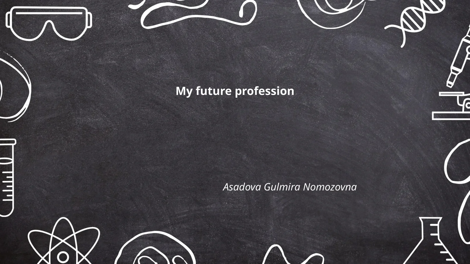 My future profession 1
