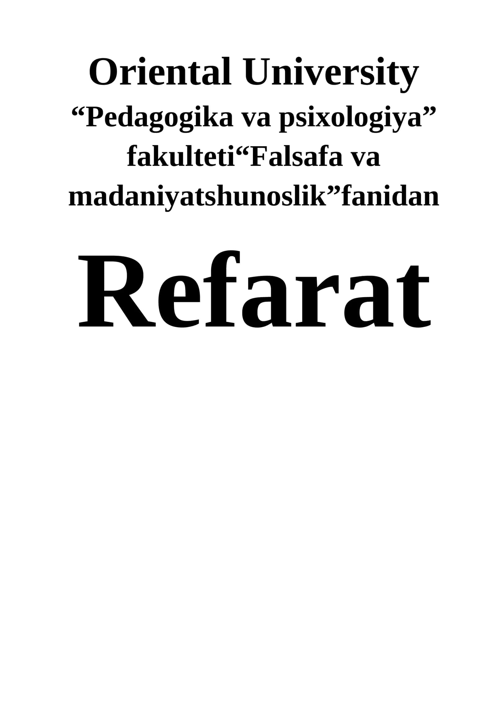 Forobiyning hayot yo’li 1