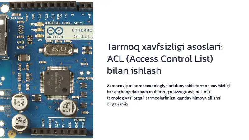 ACL (Access Control List) 1