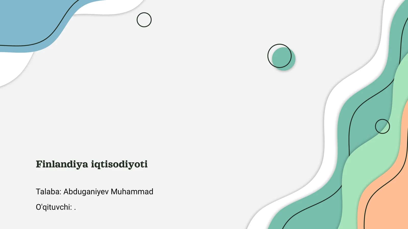 Finlandiya Iqtisodiyoti 1