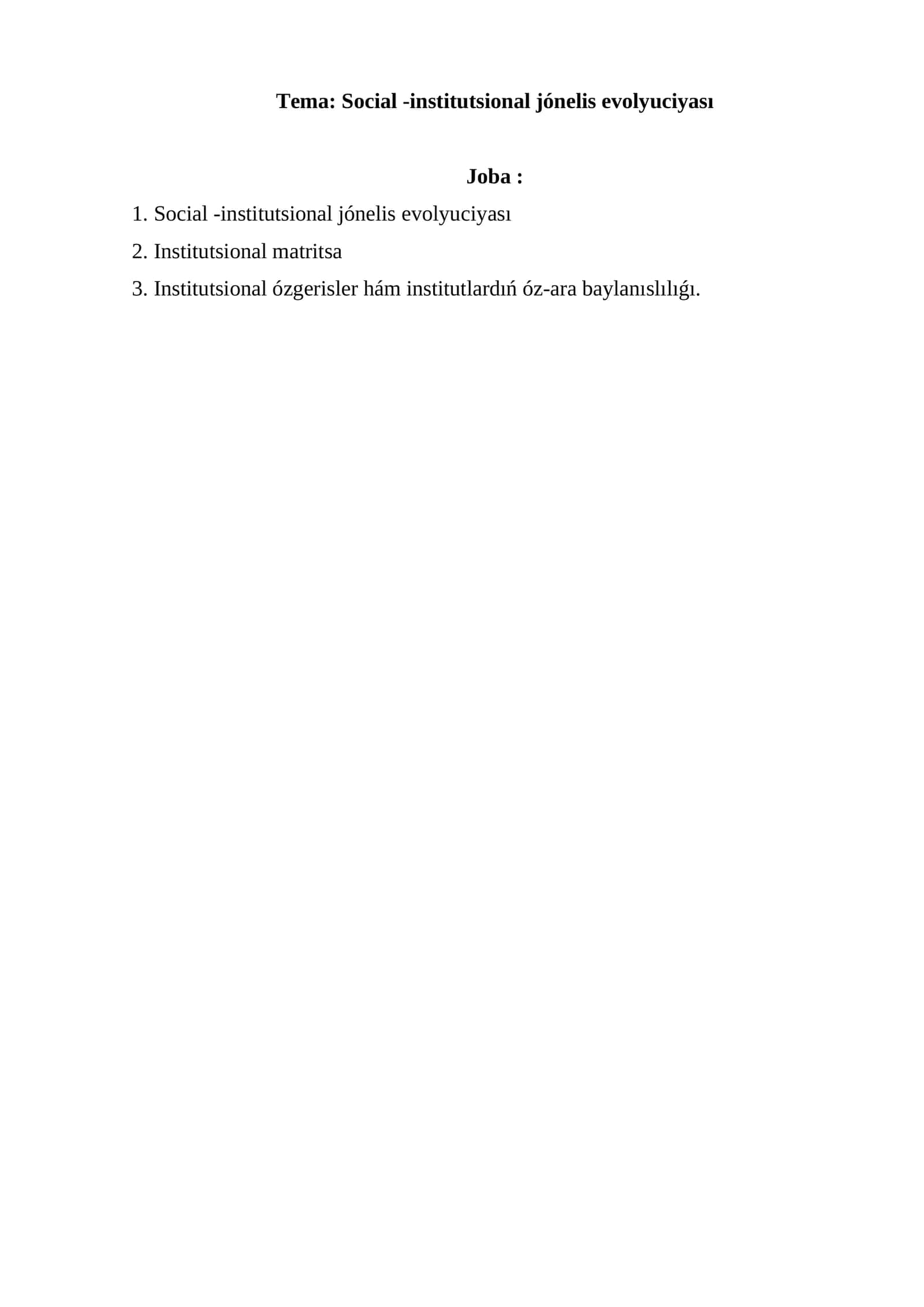 Social -institutsional jónelis evolyuсiyası 1