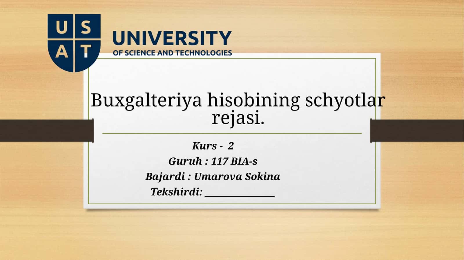 Buxgalteriyahisobiningschyotlarrejasi 1