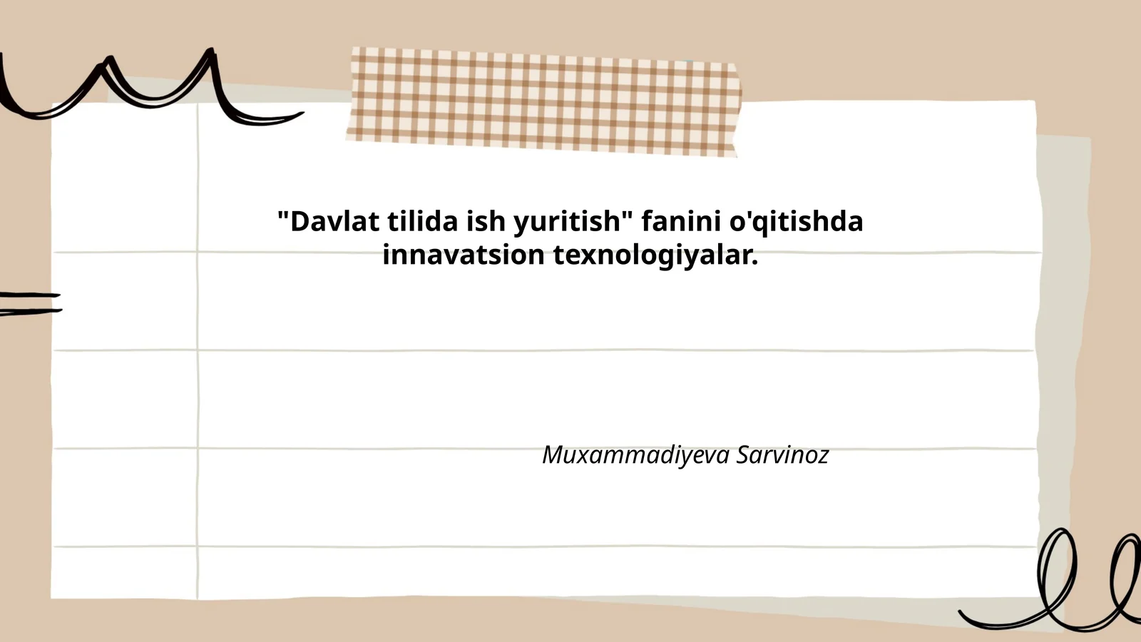 Interfaol o‘qitish metodlari 1