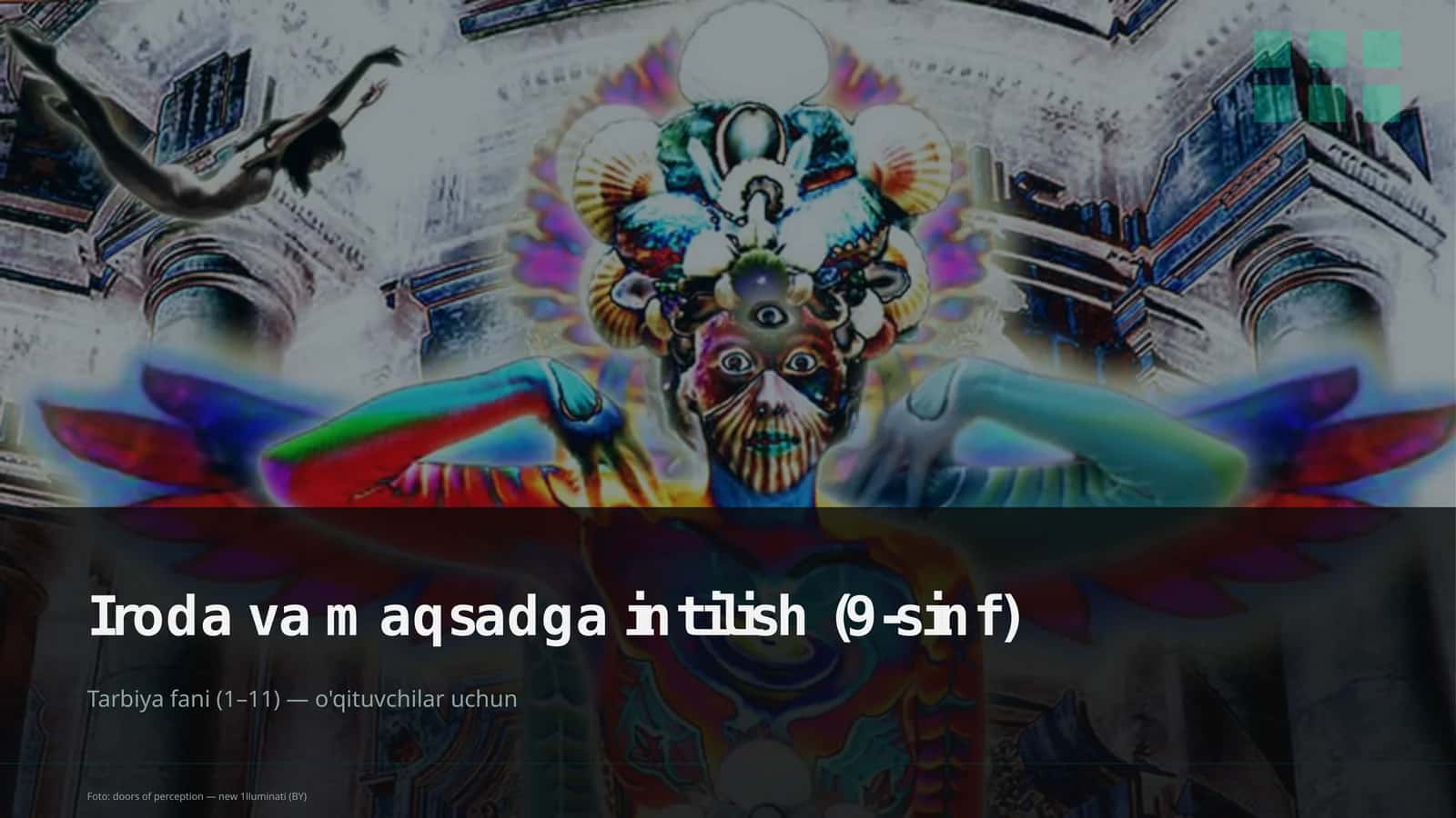 Iroda va maqsadga intilish (9-sinf) 1