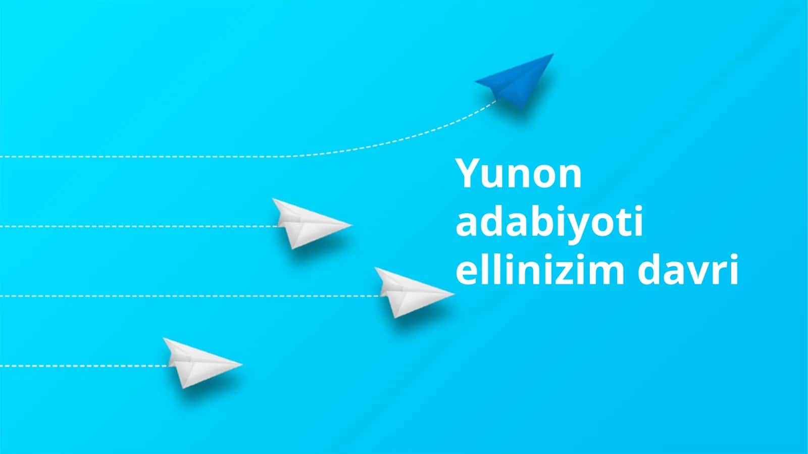 Yunon adabiyoti ellinizim davri 1