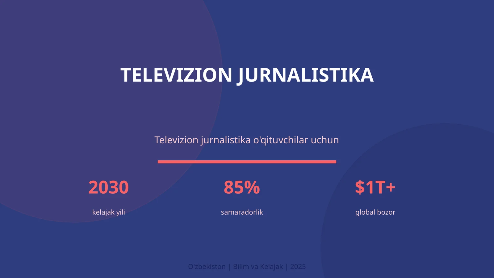 Televizion jurnalistika 1