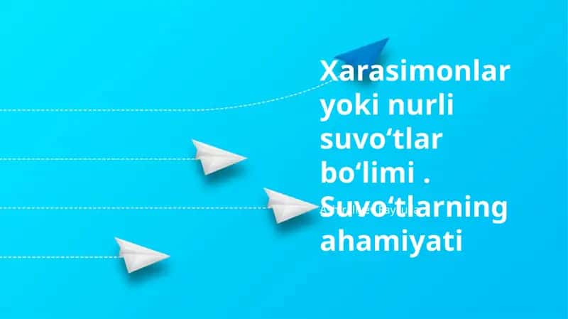 Xarasimonlar yoki nurli suvoʻtlar boʻlimi 1