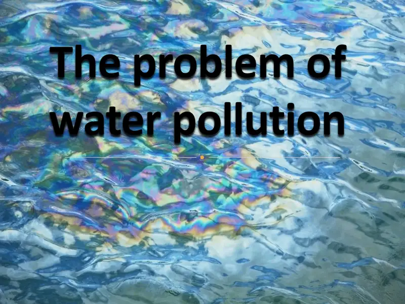 Water, water 1