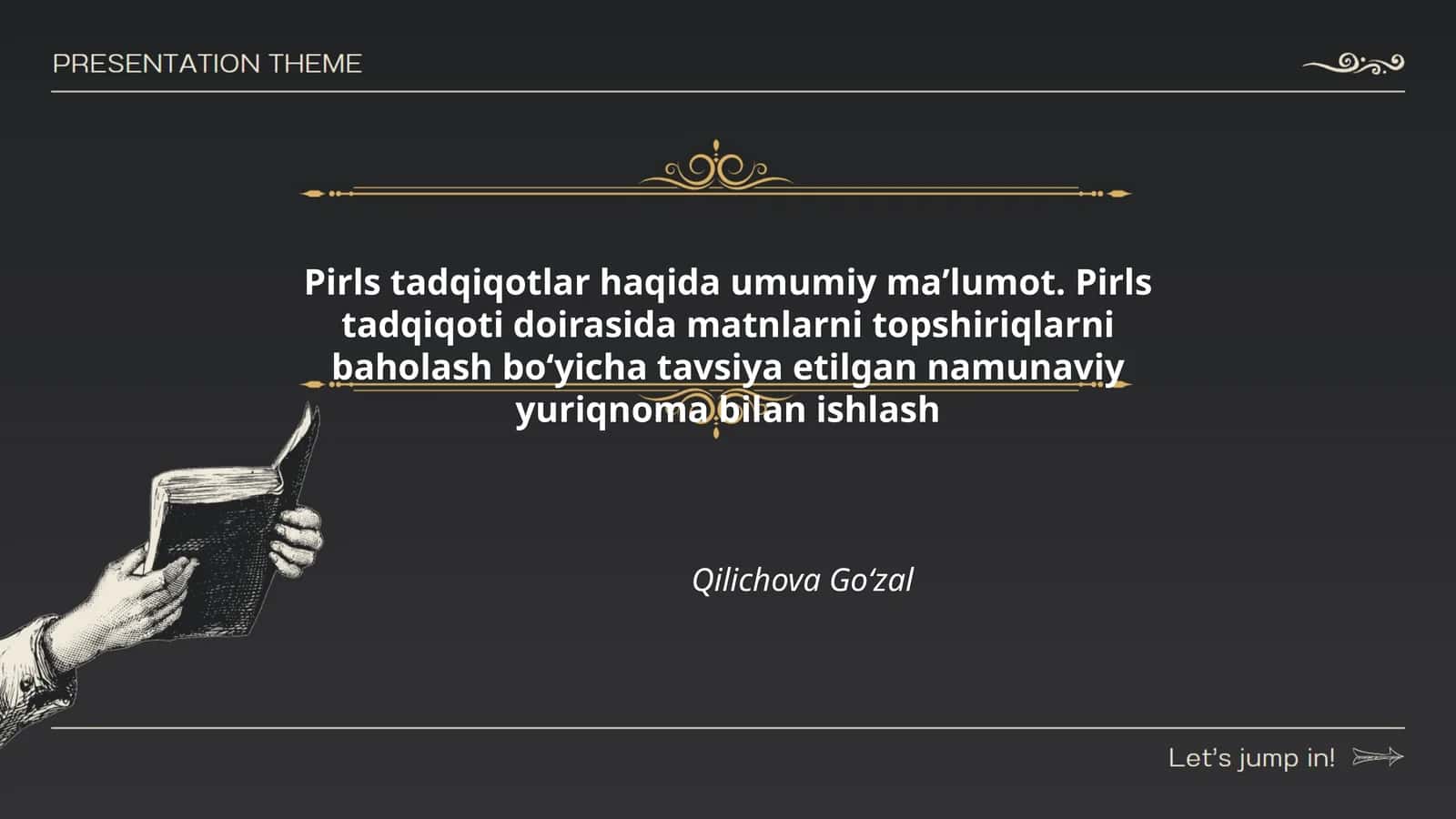 Pirls tadqiqotlar haqida umumiy maʼlumot 1