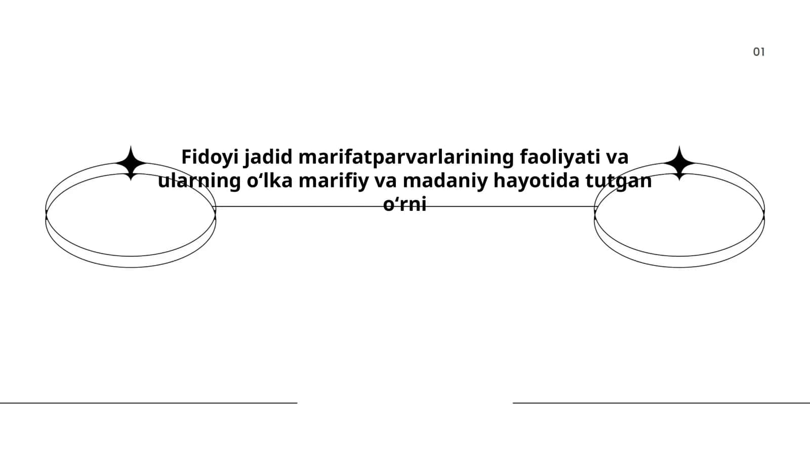 Fidoyi jadid marifatparvarlarining faoliyati va ularning oʻlka marifiy va madaniy hayotida tutgan oʻrni 1
