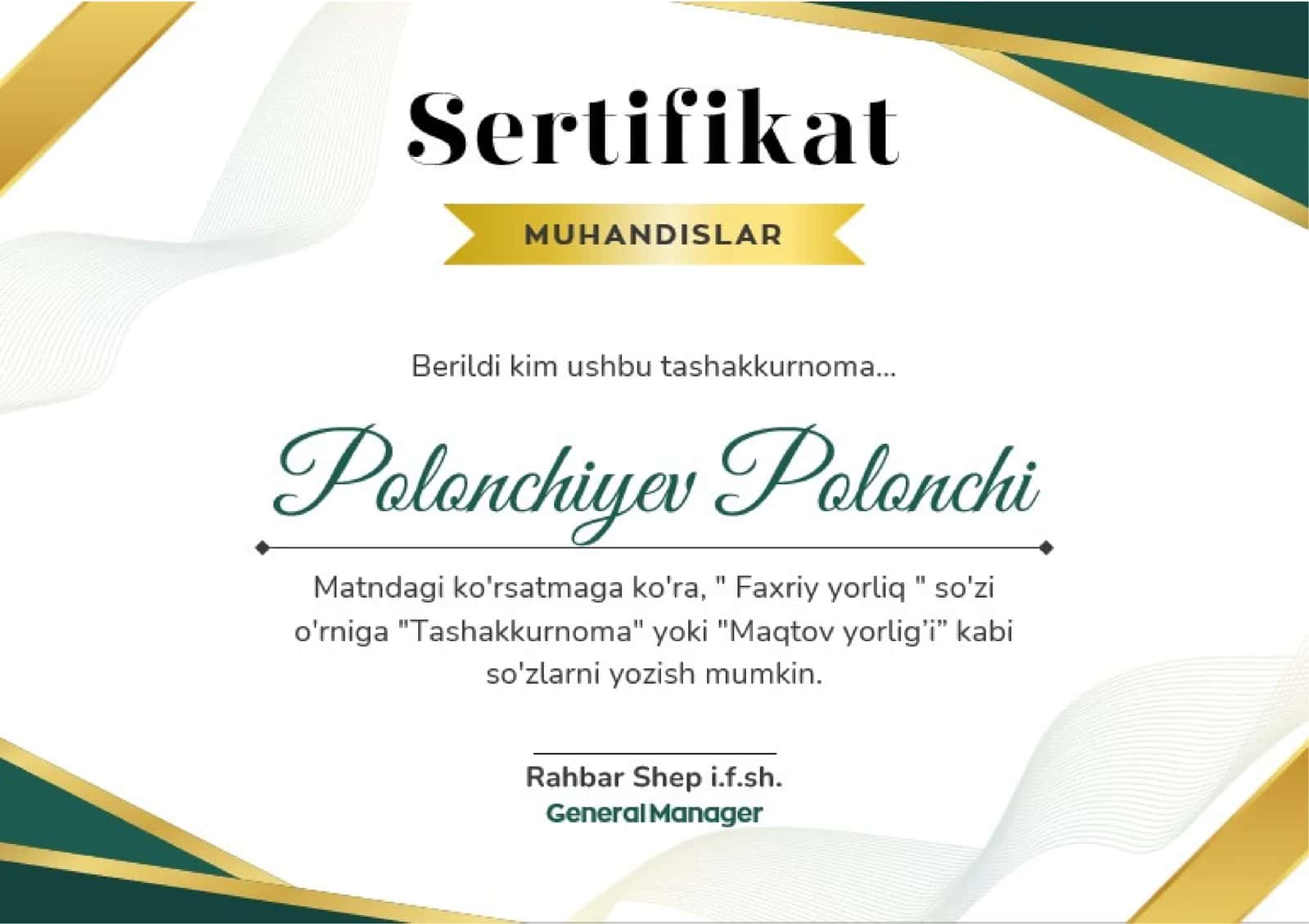 Sertifikat 1