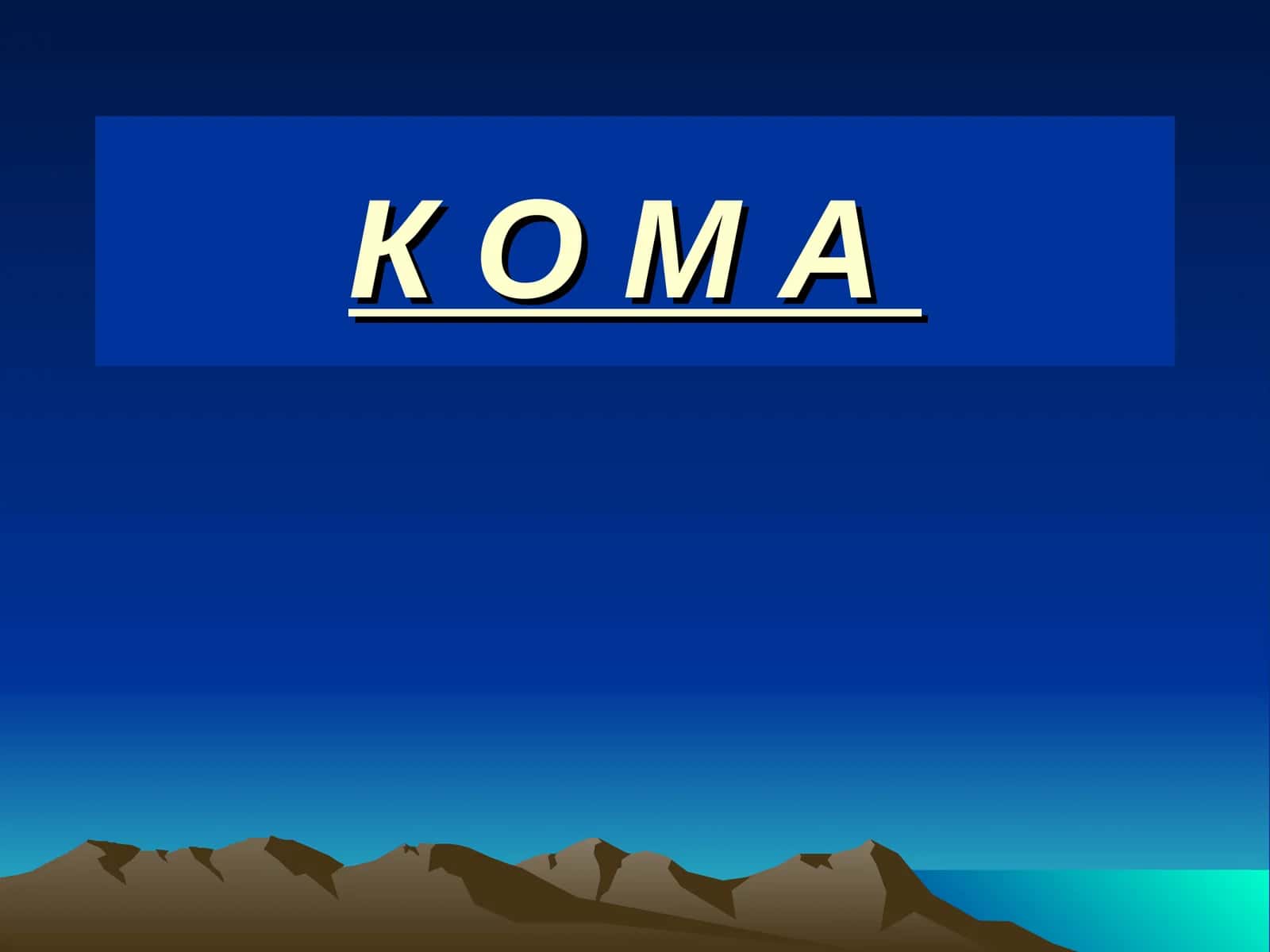 Гипергликемик кома. Кетоацидоз 1