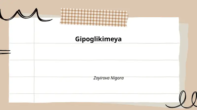 Gipoglikimeya 1