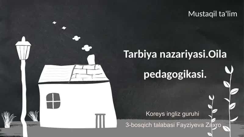 Tarbiyanazariyasi 1