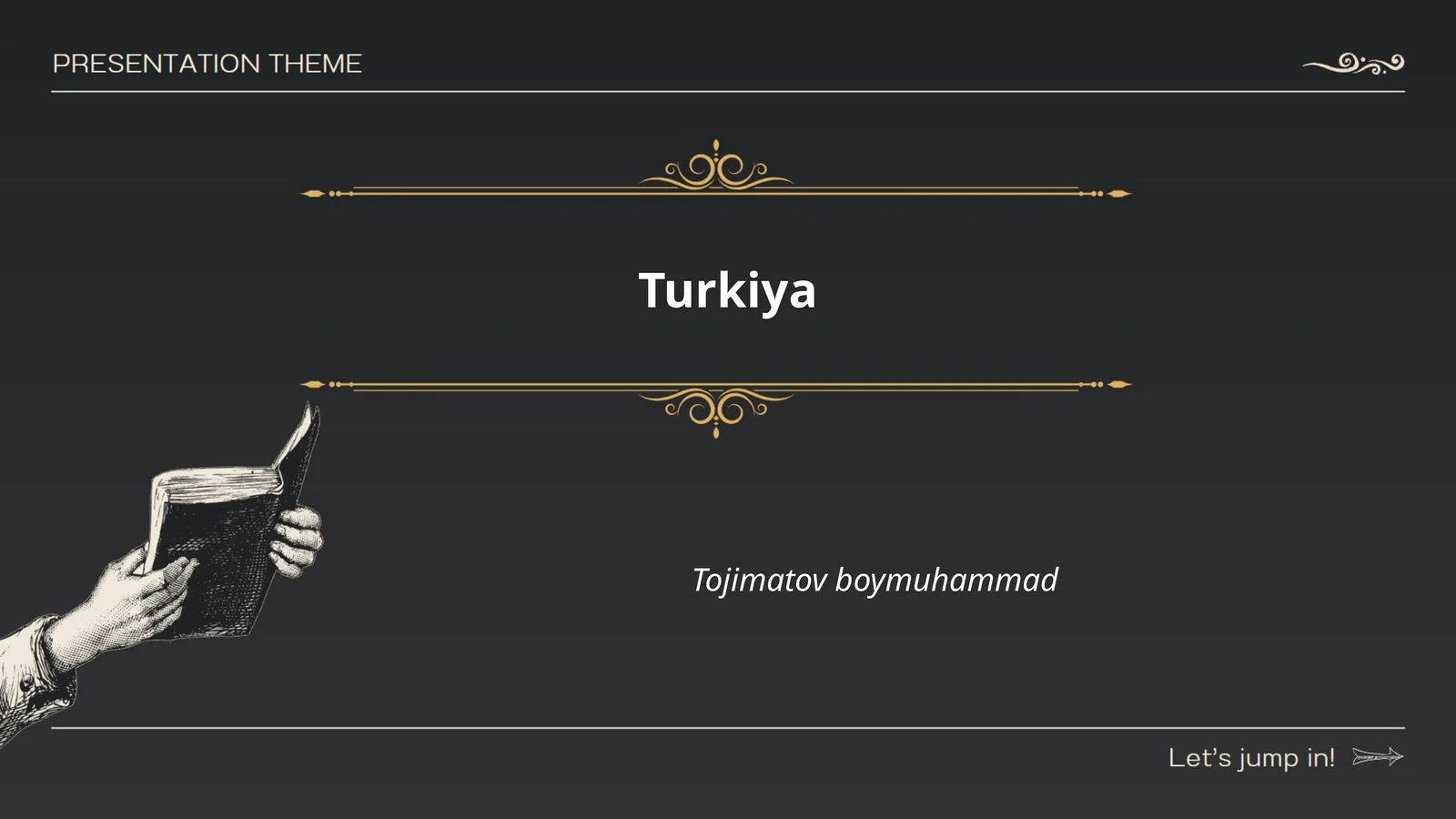 Turkiyaning tarixi 1
