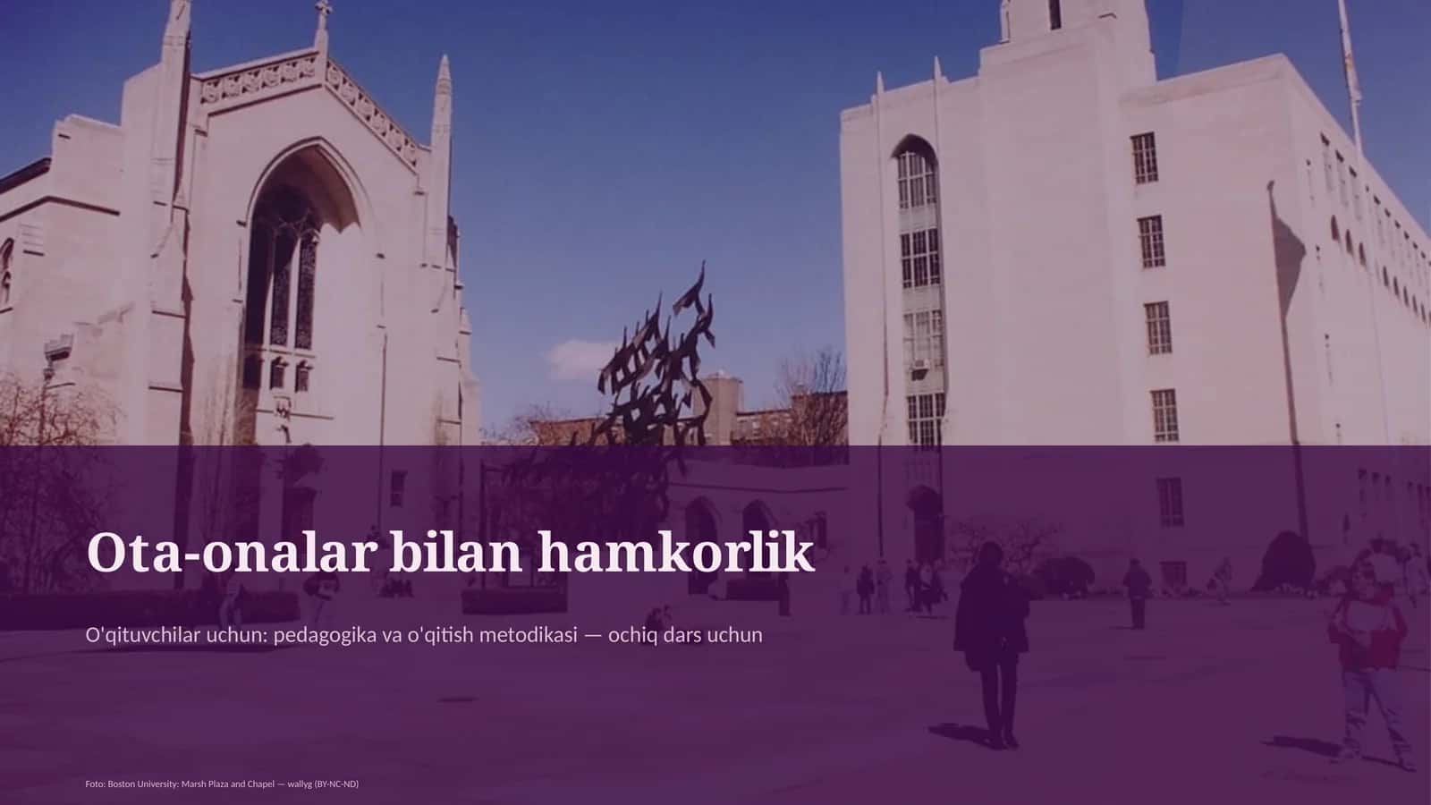 Ota-onalar bilan hamkorlik 1