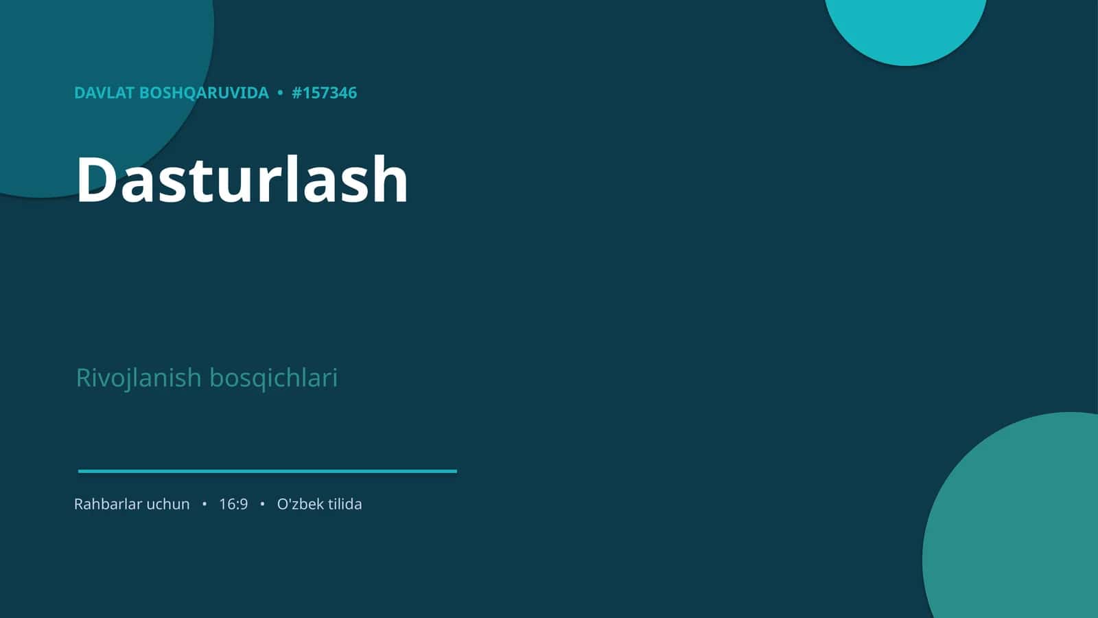 Dasturlash 4