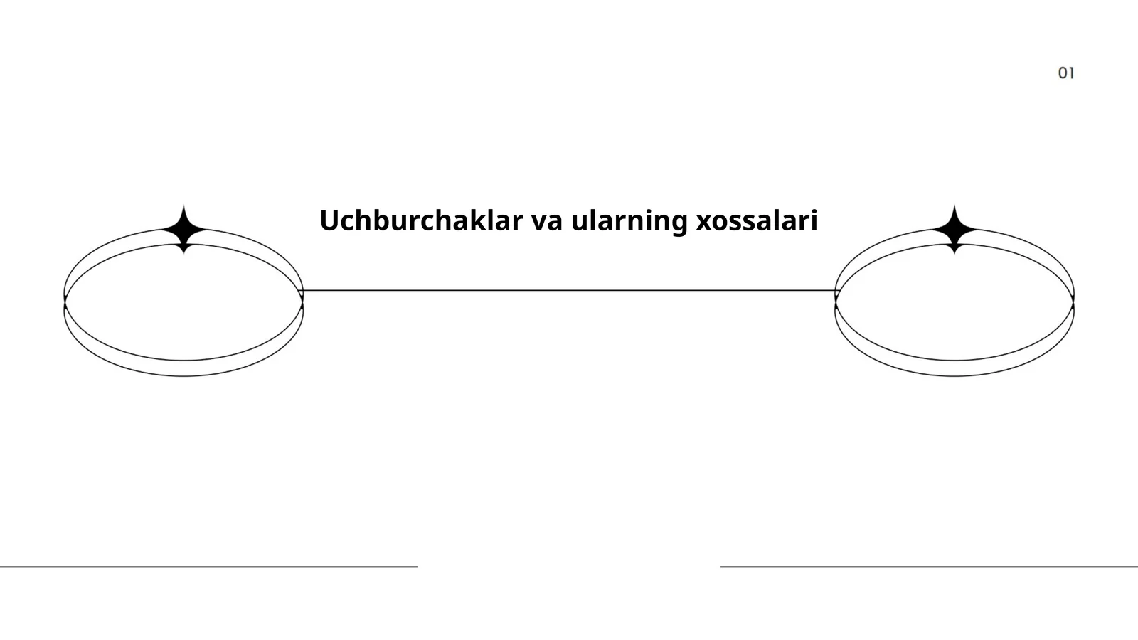 Uchburchaklar va ularning xossalari 1