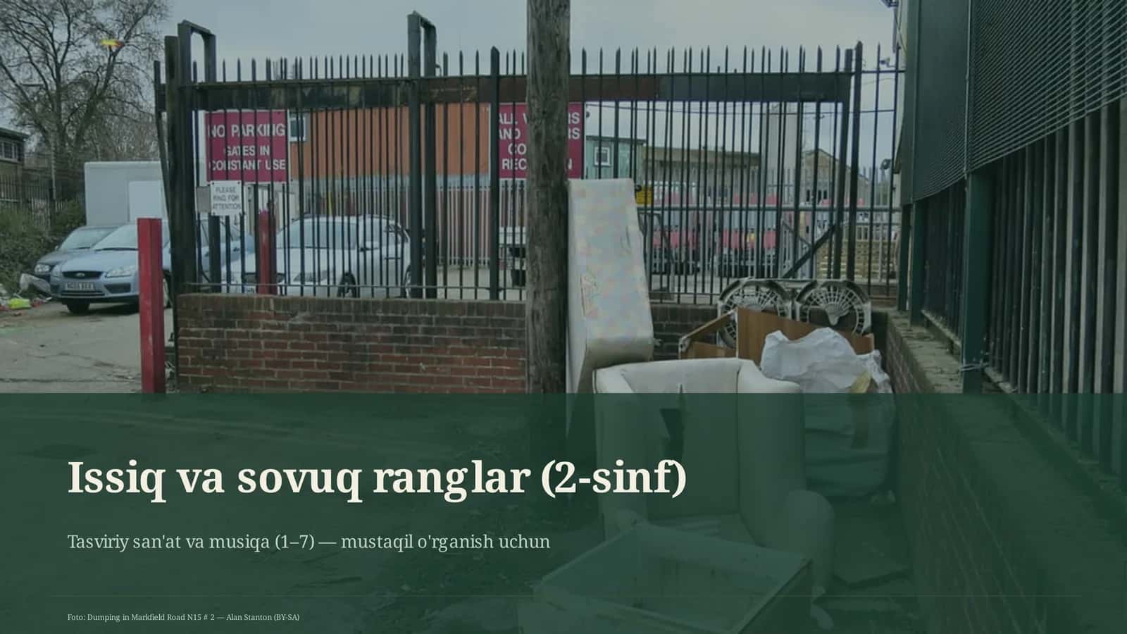 Issiq va sovuq ranglar (2-sinf) 3