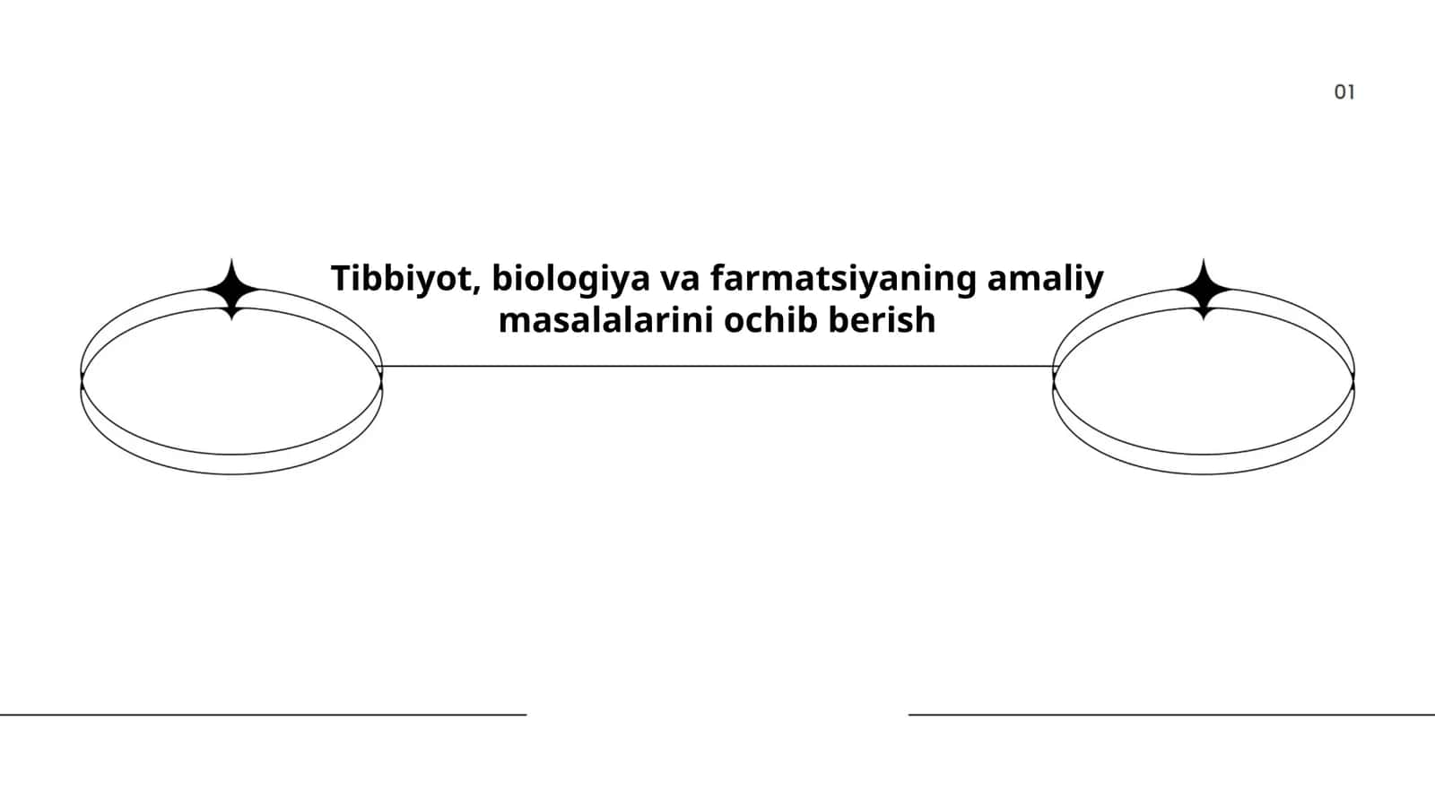 Tibbiyot, biologiya va farmatsiyaning amaliy masalalarini ochib berish 1