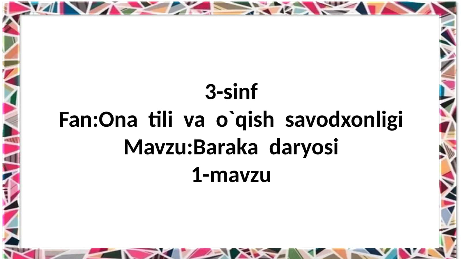 Barakadaryosi 1