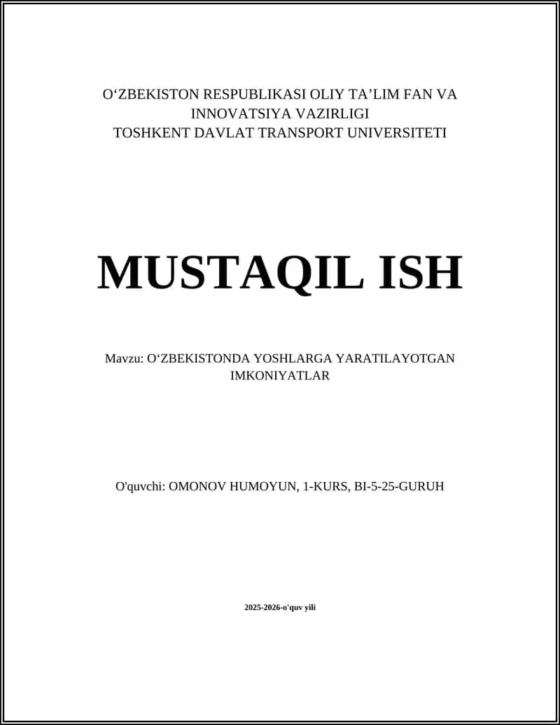 Yangi ta'lim va kasbiy tayyorlash dasturlari 1