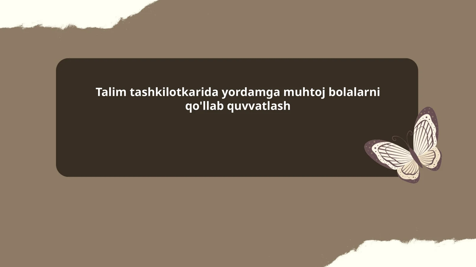 Maxsus ehtiyojli bolalar uchun moslashtirilgan ta'lim dasturlari 1