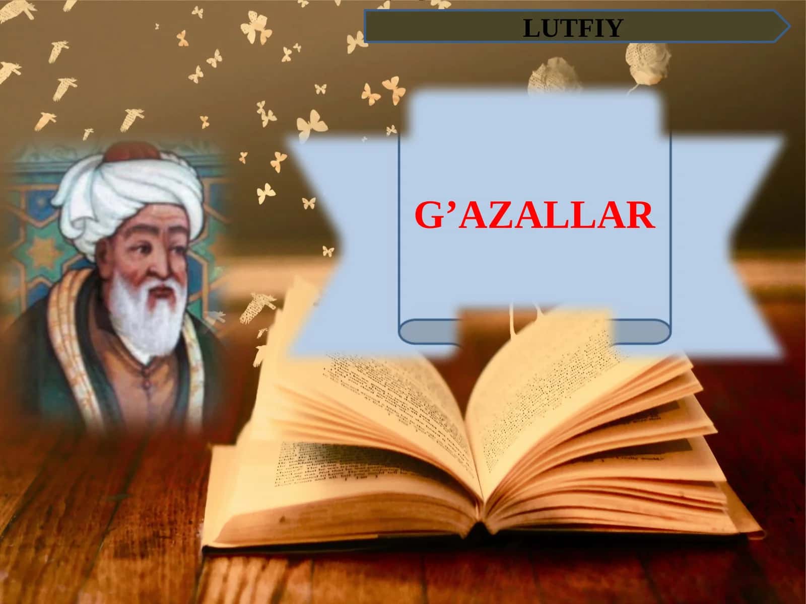 LUTFIY G’AZALLAR «QILADURG'ON BU KO'NGULDUR, BU KO'NGUL» RADIFLI G'AZAL 1