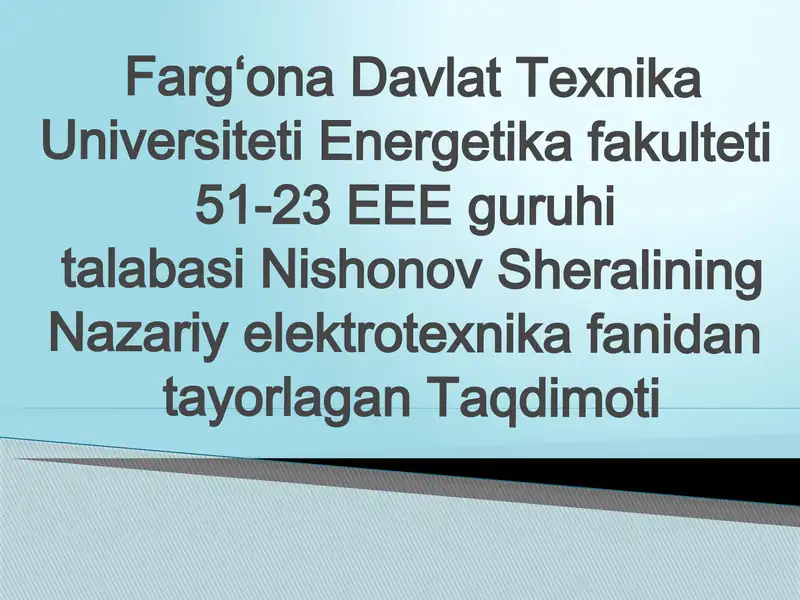 Transformatorlar 1