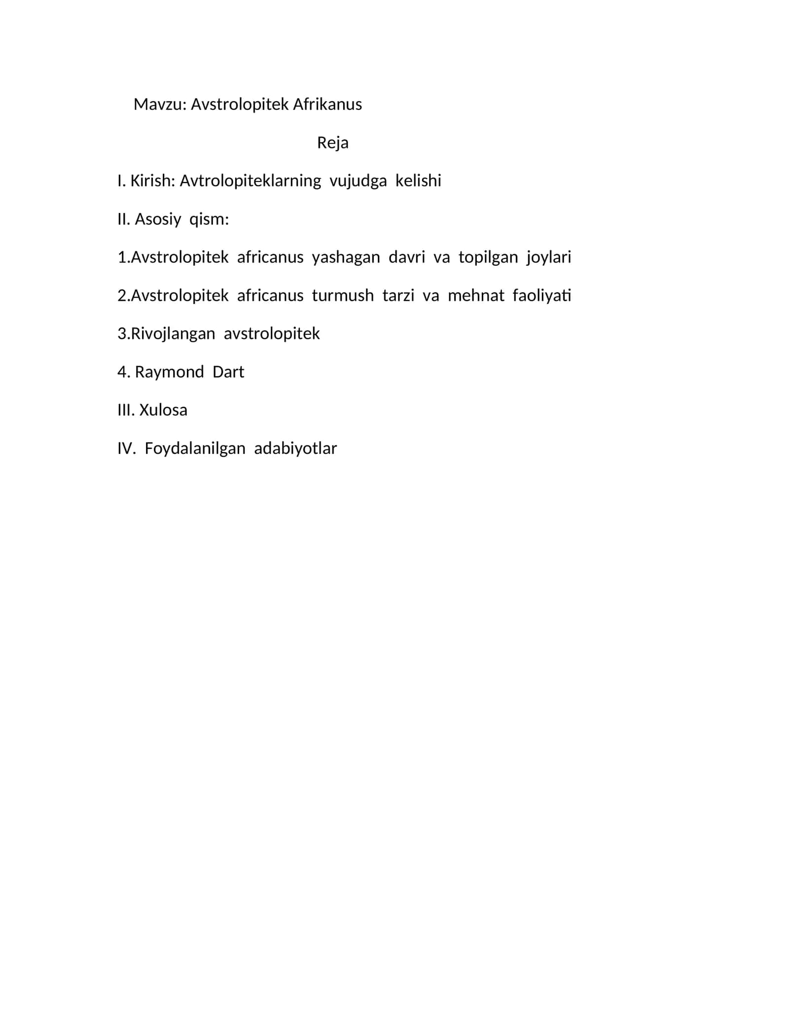 Avstrolopitek Afrikanus 1