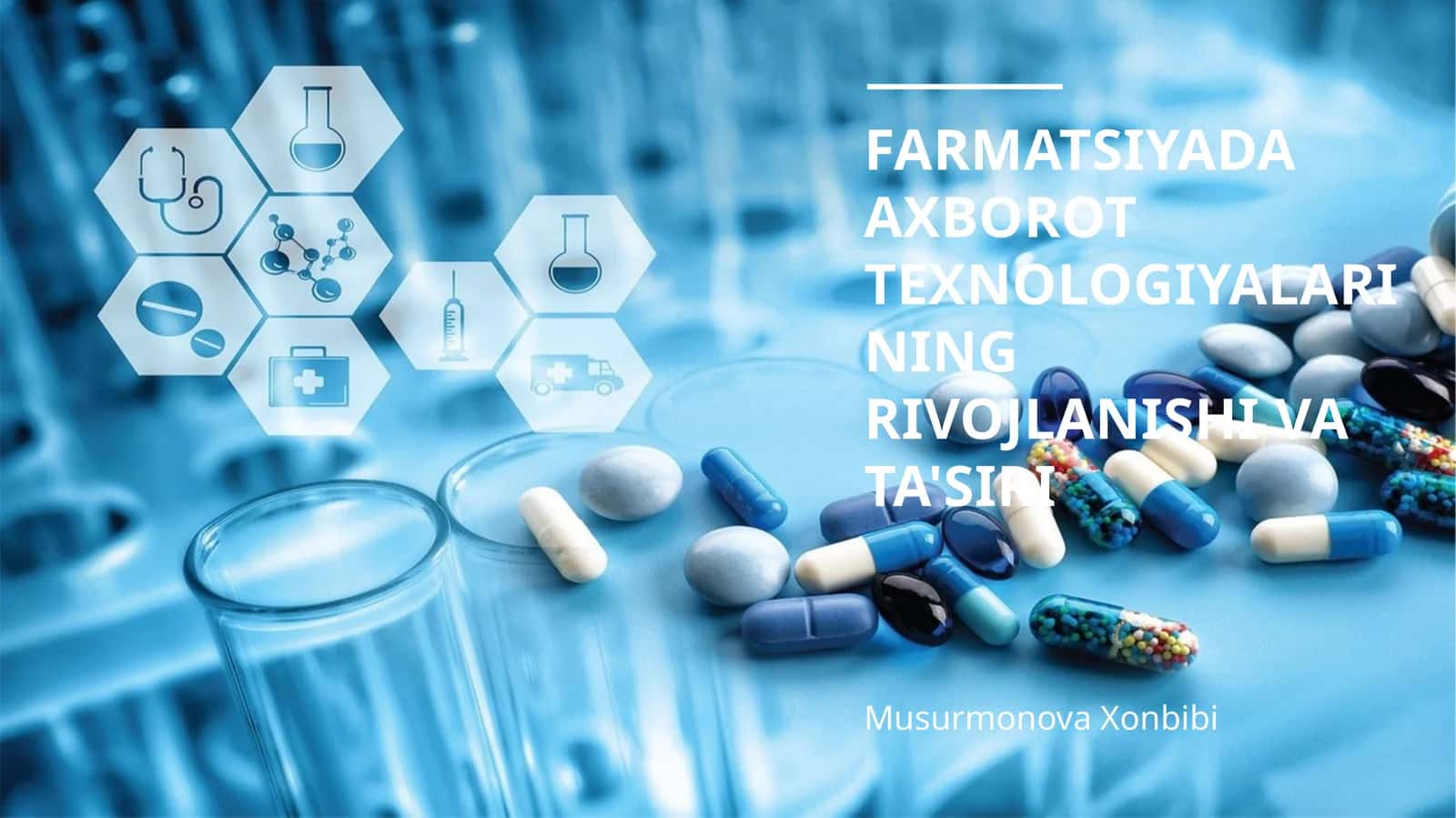 Farmatsiyada axborot texnologiyalarining rivojlanishi va ta'siri 1