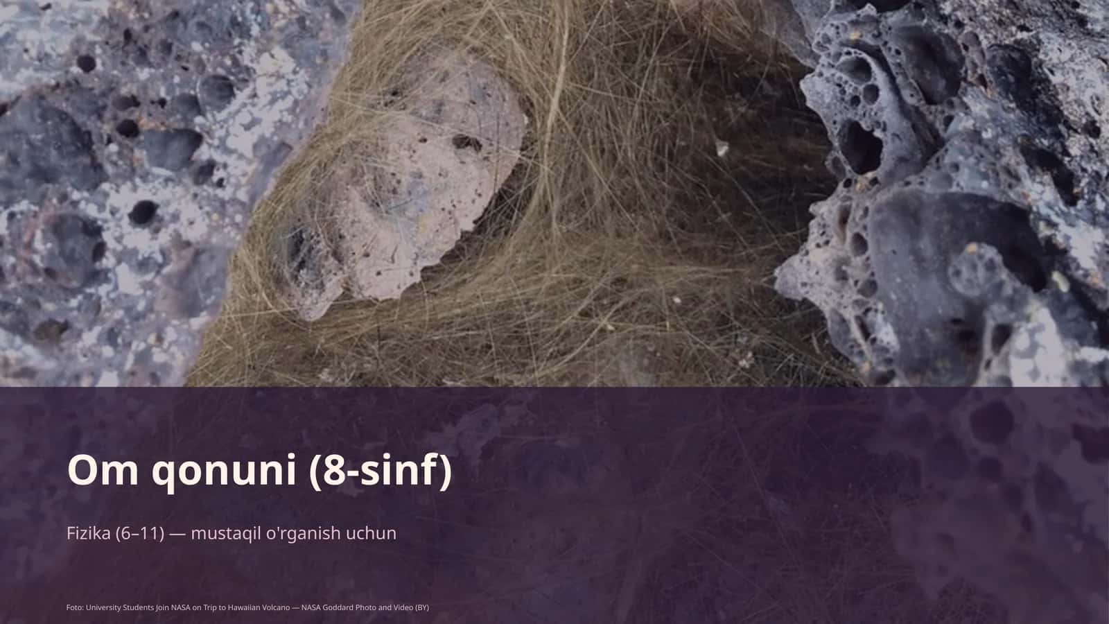 Om qonuni (8-sinf) 1