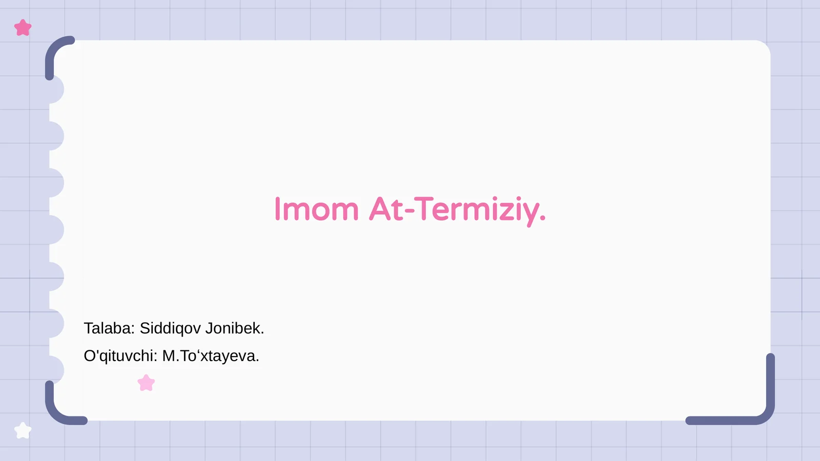 Imom At-Termiziy 1