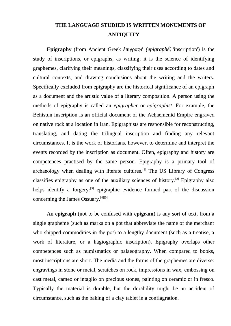 Epigraphy Study Materials 1