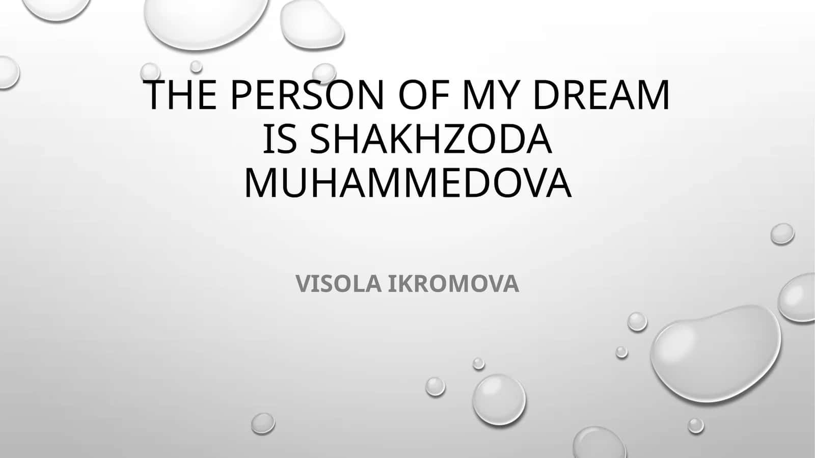 ShakhzodaMuhammedova 1