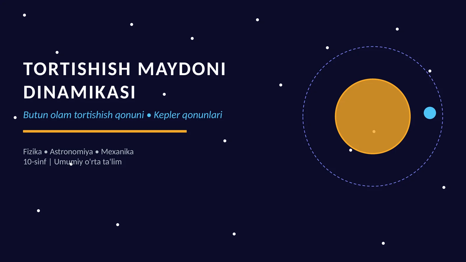 TORTISHISH MAYDONI DINAMIKASI 1
