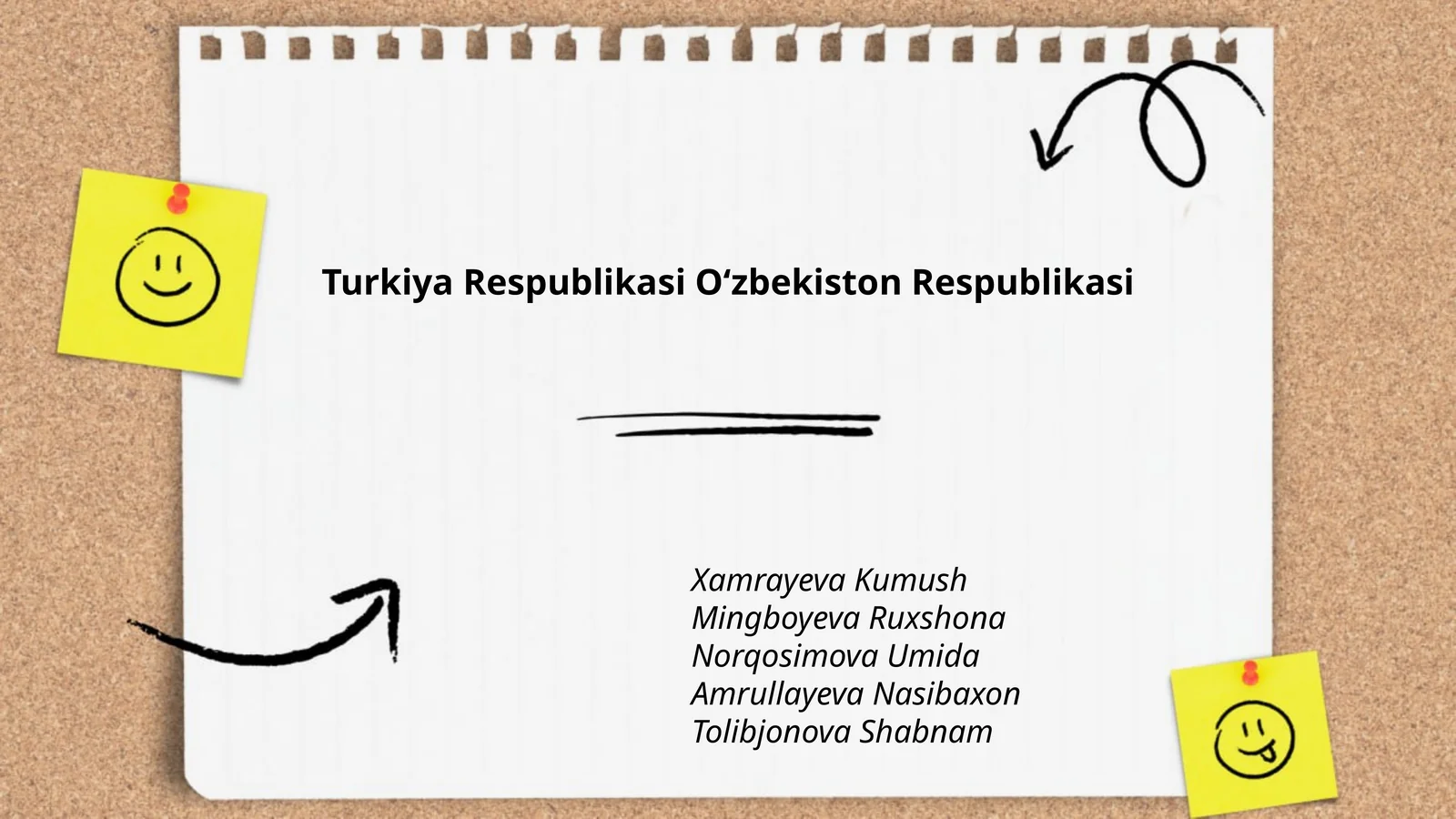 Reja: Turkiya Respublikasi va Oʻzbekiston Respublikasi diplomatik munosabatlari 1