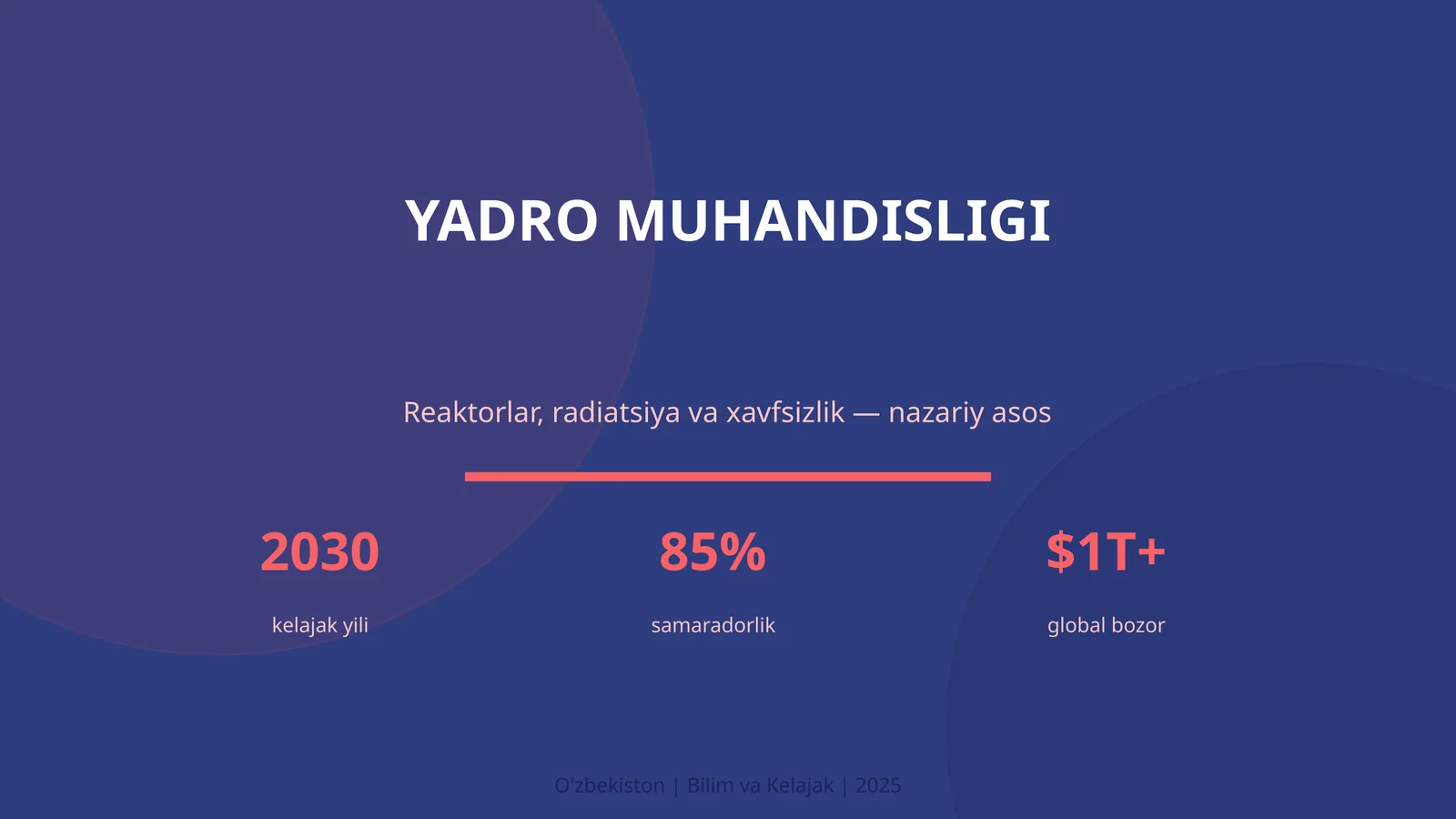 Yadro muhandisligi 1